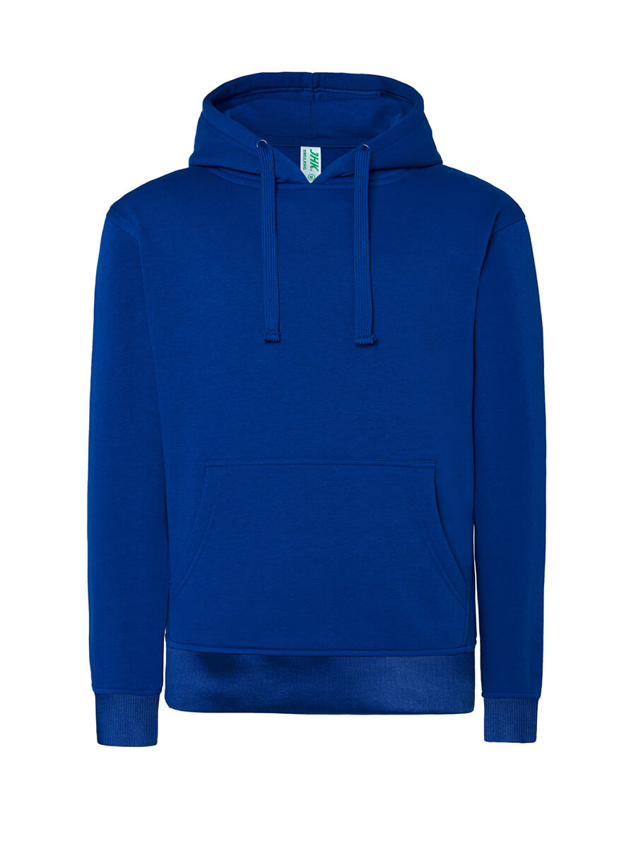 Felpa donna cappuccio premium Blu royal