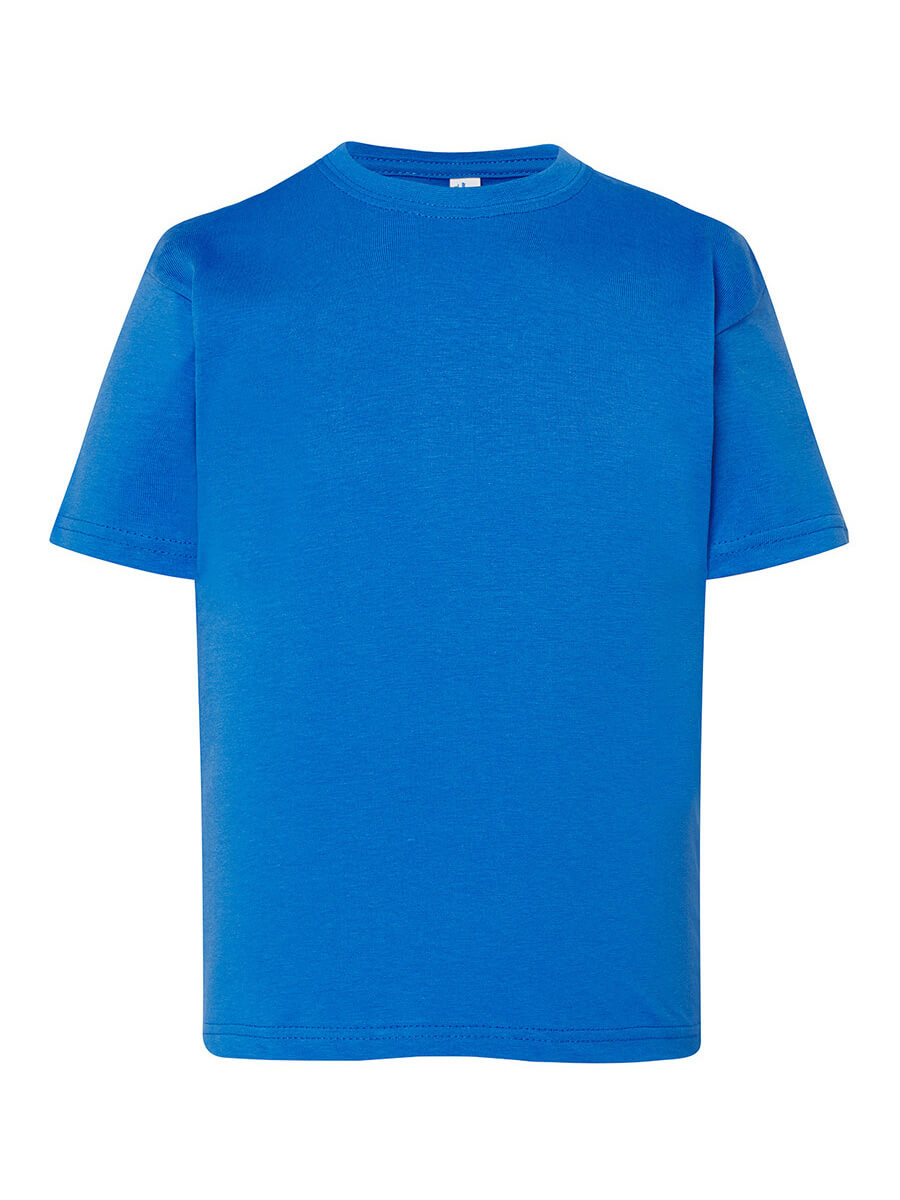 T-shirt bambino manica corta regular Blu royal