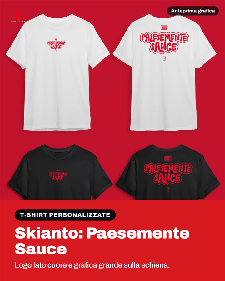 T-shirt personalizzate con logo e grafica, idea regalo per Natale