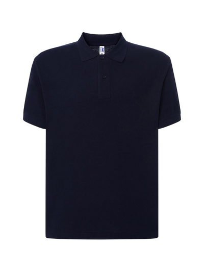 Polo uomo manica corta regular Blu navy senza sfondo