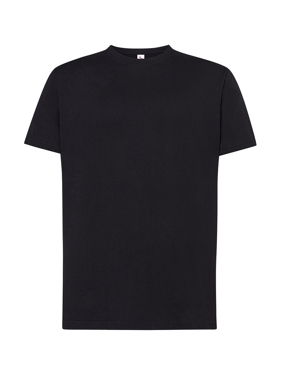T-shirt uomo manica corta jt Nero