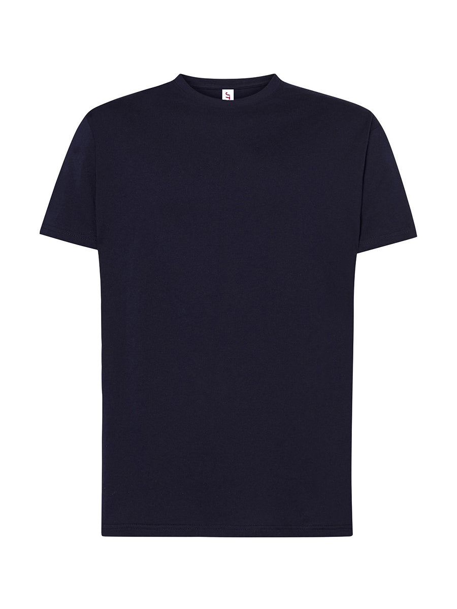 T-shirt uomo manica corta jt Blu navy