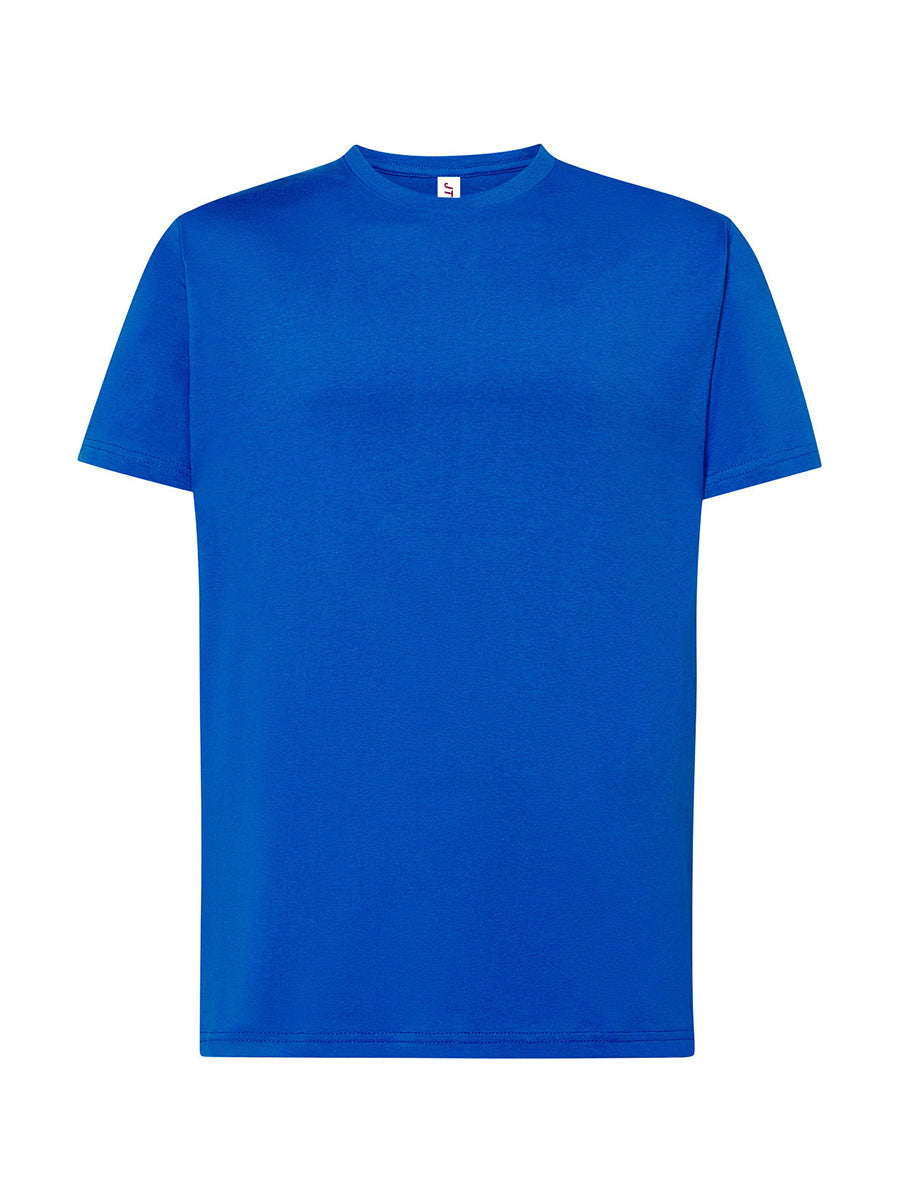 T-shirt uomo manica corta jt Blu royal