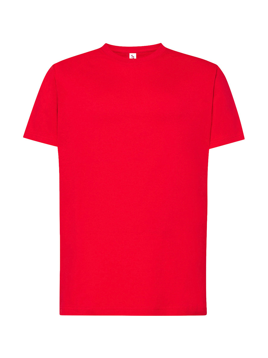 T-shirt uomo manica corta jt Rosso