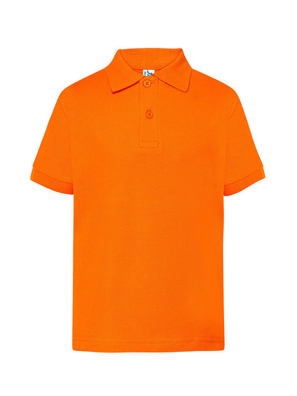 Polo bambino manica corta regular Arancione