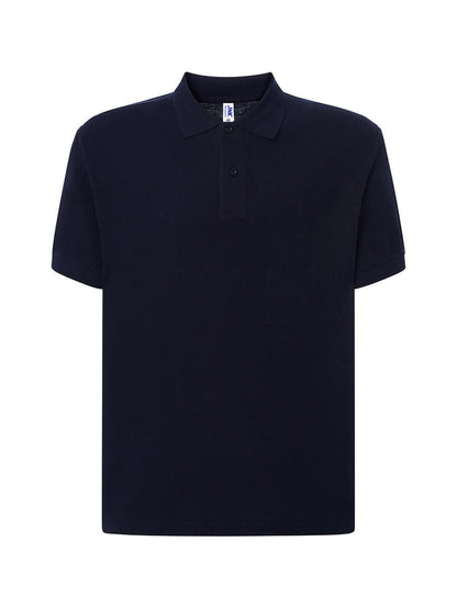 Polo uomo manica corta regular Blu navy