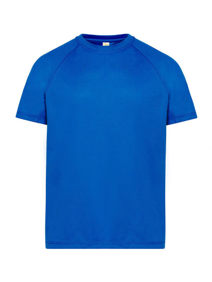 T-shirt uomo manica corta sport Blu royal
