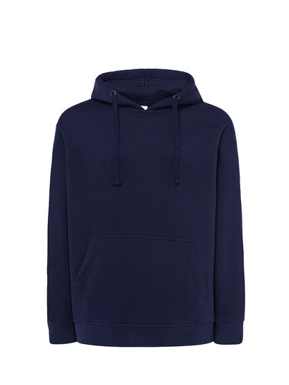 Felpa uomo cappuccio premium Blu navy