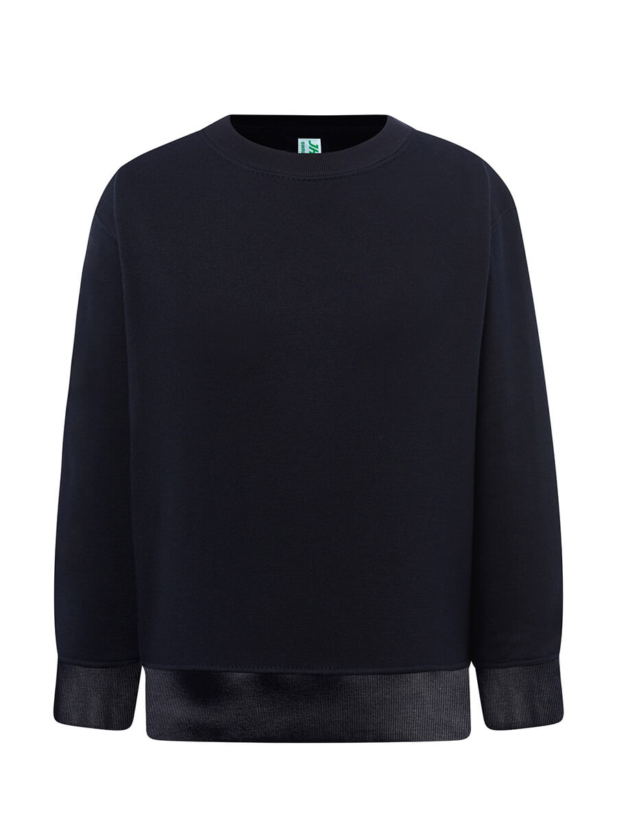 Felpa bambino girocollo premium Blu navy