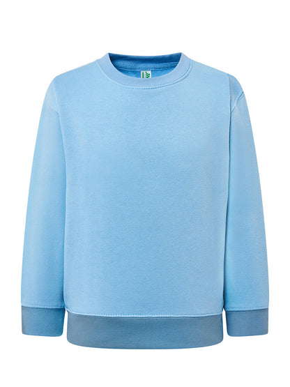 Felpa bambino girocollo premium Azzurro