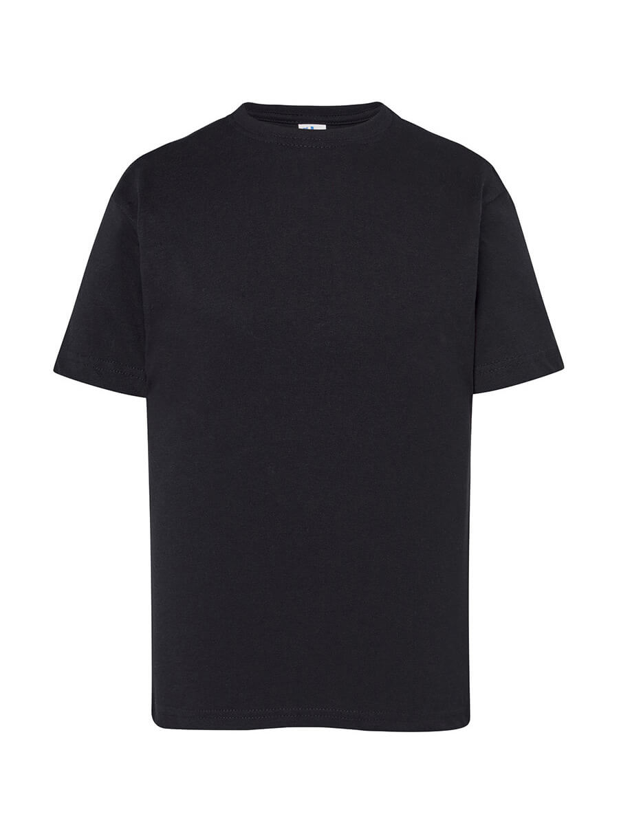 T-shirt bambino manica corta regular Nero