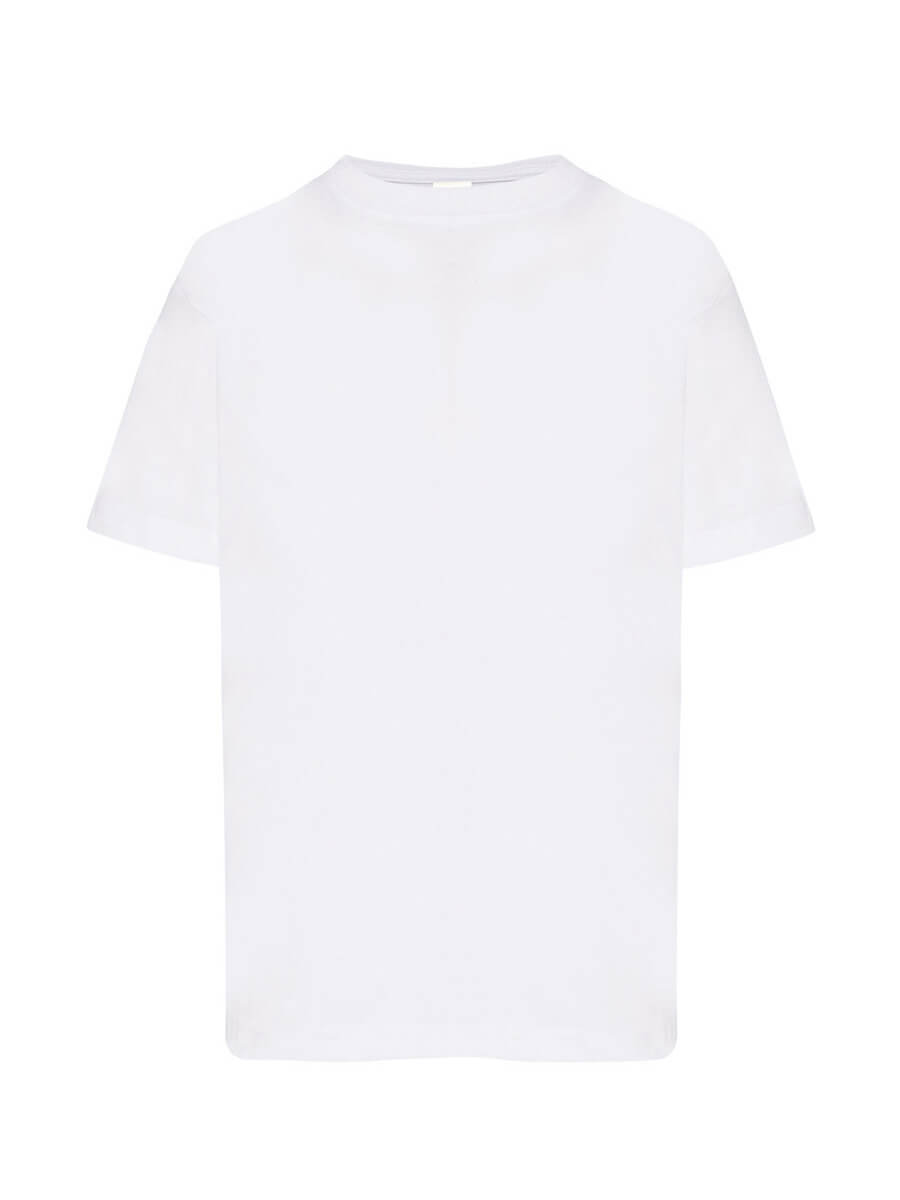T-shirt bambino manica corta regular Bianco