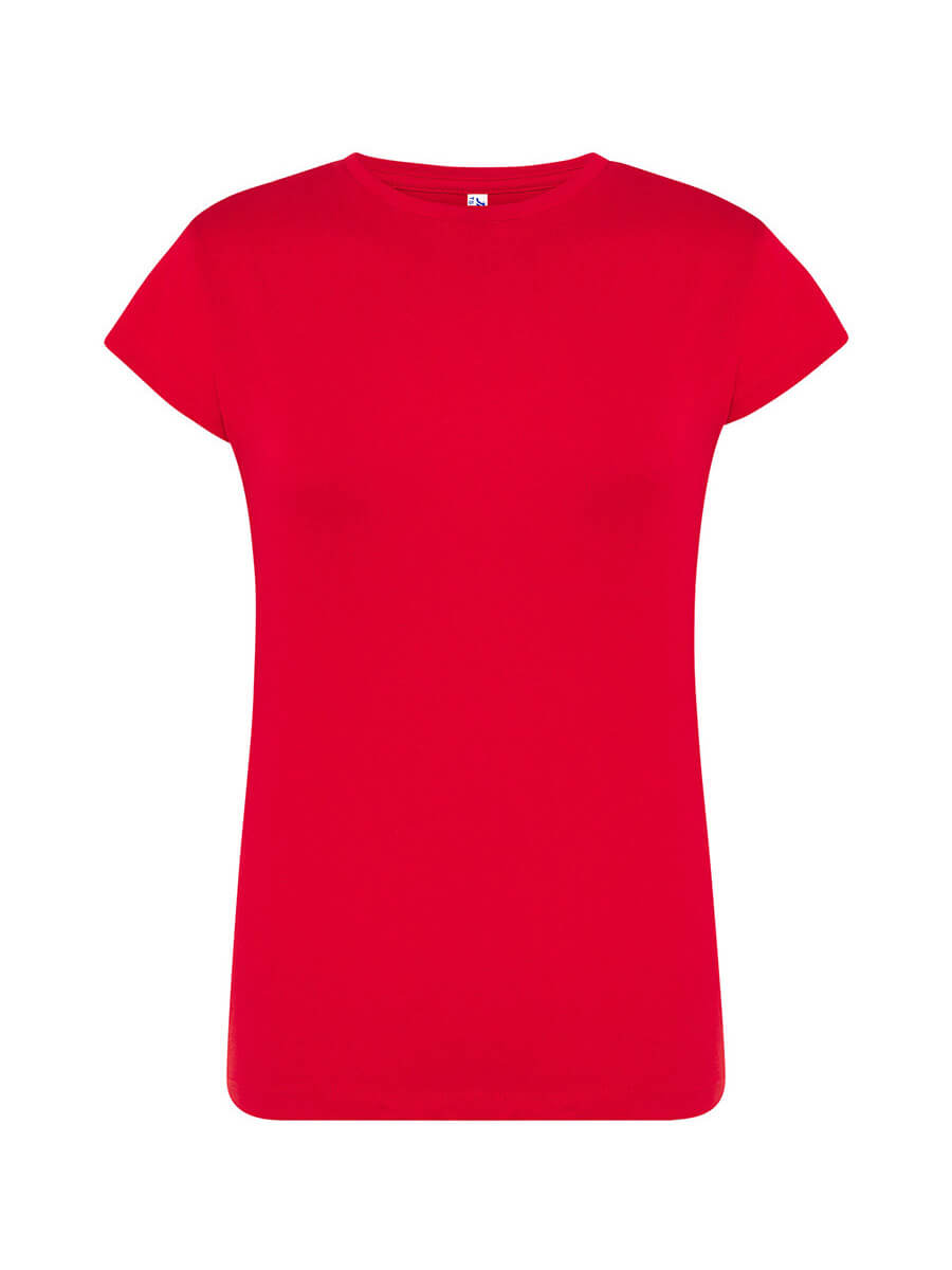 T-shirt donna manica corta regular Rosso
