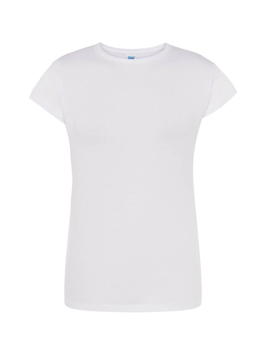 T-shirt donna manica corta regular Bianco