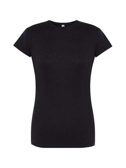 T-shirt donna manica corta premium Nero