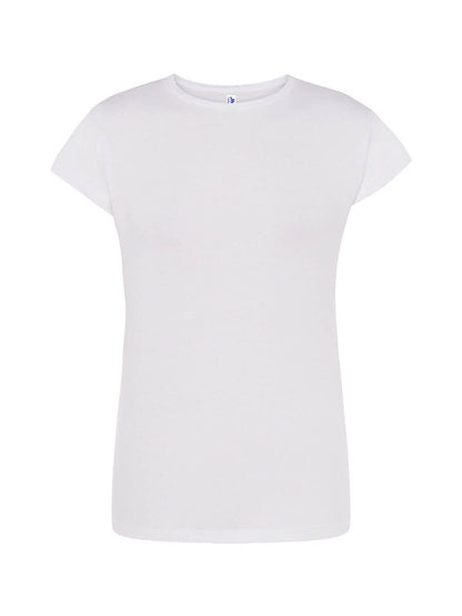 T-shirt donna manica corta premium Bianco