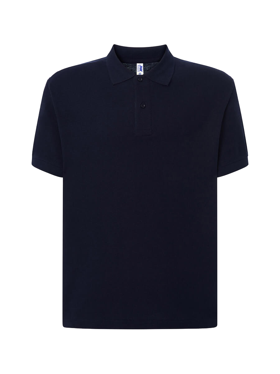 Polo uomo manica corta regular Blu navy senza sfondo