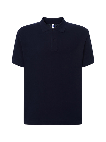 Polo uomo manica corta regular Blu navy senza sfondo