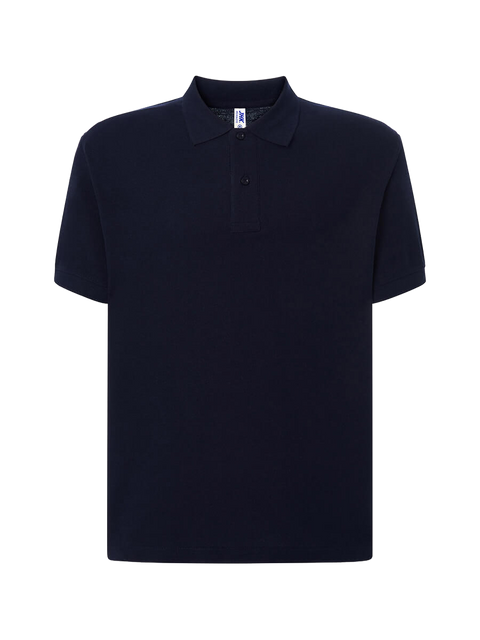 Polo uomo manica corta regular Blu navy senza sfondo