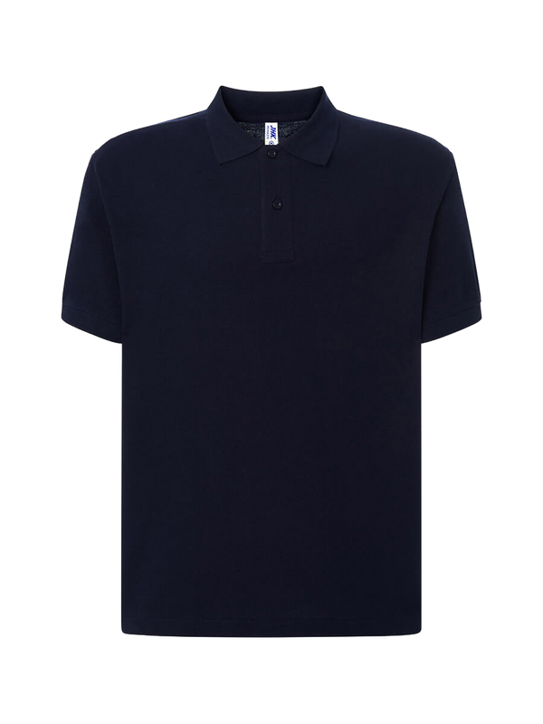 Polo uomo manica corta regular Blu navy senza sfondo
